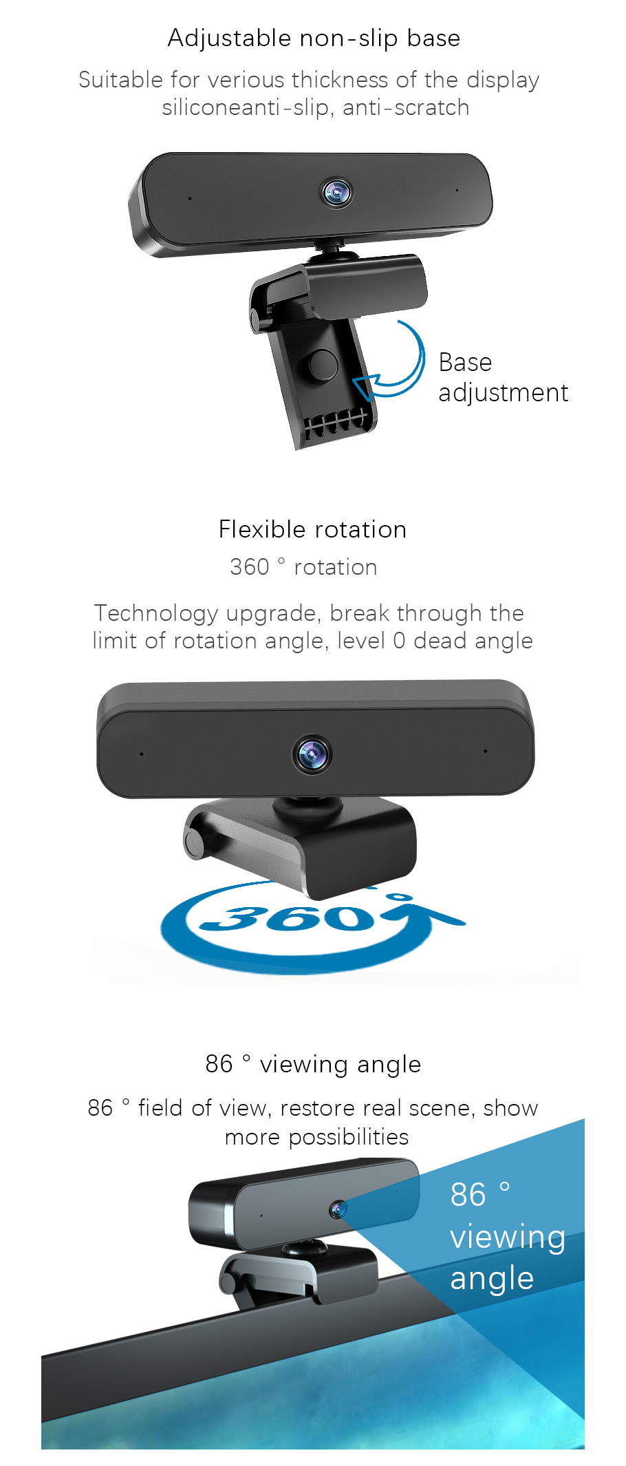 s2-2k HD 1080P WEB CAMERA